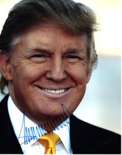 Donald Trump signed 11x14 Picture Photo autographed includes COA picture