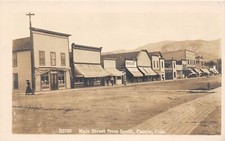 J34/ Paonia Colorado RPPC Postcard c1910 Main Street Stores Hotel 233 picture