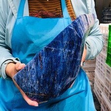 11.68 LB Natural Large Polished Sodalite Freeform Blue Mineral Specimen 5902 picture