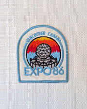 Vintage Patch Vancouver Canada Expo 86 | World Fair Exposition Vancouver BC picture