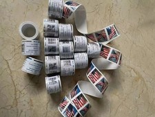 20 Rolls of 100 USPS Postage Stamps, Totaling 2000 Pieces 2024  picture