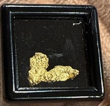 0.45g Rye Patch Nevada Gold Nugget 85-90% Pure AU (gold) 20-22k picture