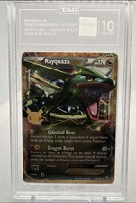 2026 Pokémon Rayquaza ex #85/124 TAG 10 Gem Mint POP 1 & 1st Graded picture