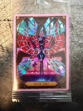 Hazbin Hotel Trading Cards Vox Dei Cracked Ice Promo Card PR-22 SEALED IN HAND picture