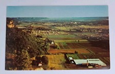 Panoramic View Grandad Bluff Three states Wisconsin lowa and Minnesota Postcard picture