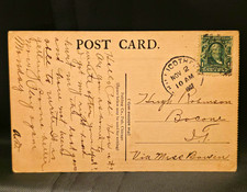 RPPC Postcard Industrial School Chillicothe MO Mailed To Indian Territory 1907 picture