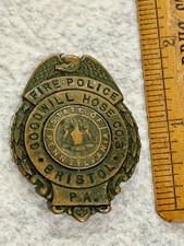 Antique Obsolete Goodwill Fire Company Bristol, Pa. Bucks County,Pa. picture