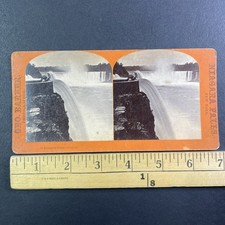 Prospect Point Niagara Falls Stereoview Geo. Barker Photographer New York 1870s picture