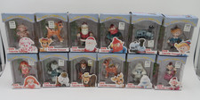 COMPLETE SET (12) - 1999 ENESCO Rudolph Reindeer Island Misfit Toys Ornaments C2 picture