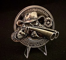 BA Customs USMS Two Rivers Violent Fugitive Task Force Challenge Coin 3 Inch picture