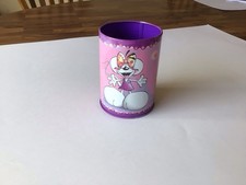 Diddl Diddlina Metal Pen Holder For Desk Vintage Collectible Cartoon Pre-owned picture