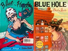Blue Hole Lot of 2 (#'s 1 & 2 )Christine Shields Self Published 1995 - '97 picture
