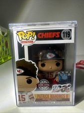 Funko POP Sports NFL Patrick Mahomes II #119 Fanatics Exclusive MINT With CASE picture