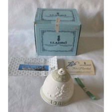 Vintage 1988 Lladro Campanita Navidad Christmas Bell Ornament 5.525 picture