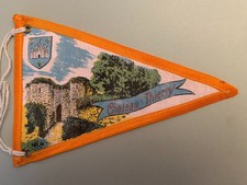 CHÂTEAU THIERRY Aisne Champagne Picardy France pennant - cotton - souvenir picture