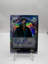 Topps 2026 Chrome Star Wars Senator Oran #41 Raphael Roger Levy Auto #/77 picture