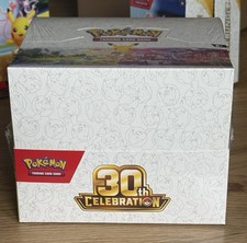 Pokémon TCG 30th Celebration Anniversary Mini Tins X10 Display In Hand Sealed picture
