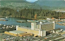 Postcard Canada: Bayshore Inn Aerial View, Vancouver, BC Posted 1963 picture