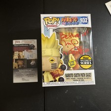 Maile Flanagan Signed Naruto Funko Pop Sixth Path Sage #932 JSA picture