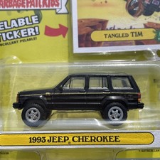 Vintage 1993 Cherokee XJ 4x4 Off-Road 1:64 Diecast Model Alloy Black picture