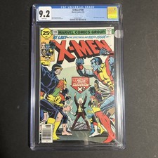 X-Men #100. Graded 9.2. Old X-Men vs. New X-Men picture