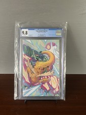 CGC 9.8 Fame:Satoshi Tajiri #nn Tidal Wave Comics Ramas Virgin Spot Foil Edition picture