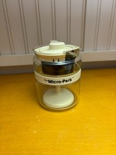 Vintage Gemco The Micro-Perk Microwave Coffee Pot, 2 Cup, White - Made In USA picture