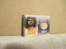 LOST SEASON TWO PIECEWORKS JORGE GARCIA AS HURLEY #PW-5 AUTHENTIC WORN SHIRT picture