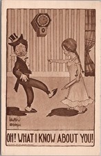 c1910s Artist-Signed WALTER WELLMAN Postcard 