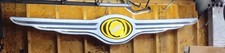 Ultra-Rare 9.5-Foot Vintage Chrysler Dealership Wing Sign picture