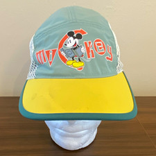 Columbia PFG Disney Mickey Mouse Unisex Adult Mesh Cap Hat One Size Green/Yellow picture