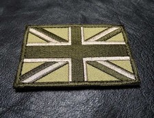 UNION JACK UK ENGLAND FLAG HOOK PATCH EMBROIDERED picture