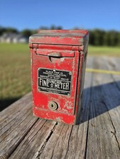 1950s DUNCAN FINE O METER Ticket Fine Box Vintage Police Parking Meter Restore picture