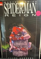 SPIDER-MAN REIGN #1 Kaare Andrews 2006 NM- 1st print RECALLED RED SUIT picture