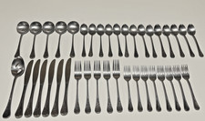 39pc Vintage SCC Supreme Cutlery MARCELLE Stainless Flatware Japan Towle Scrolls picture