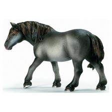NEW Schleich 13626 Horse Percheron Mare RETIRED farm life figurine animal toys picture