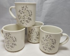 Eurita Reston Lloyd Ltd. Melamine Set of 4 Heirloom by Pfaltzgraff Mugs Cups picture