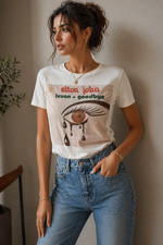 Gucci Elton John Levon Goodbye Limited Edition Tee Rare Made in Italy Women S picture