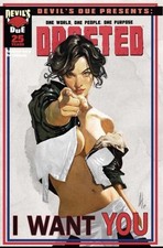 Pre-Order Devils Due Presents Drafted #1 (One Shot) Cover B Joel H Herrera Varia picture