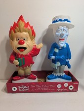 The Year Without A Santa Claus Heat Miser & Snow Miser 14” Blow Mold Set picture