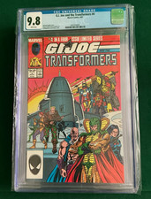 Marvel G.I. Joe and the Transformers #4 CGC 9.8 1st Printing (1987) picture