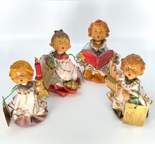 Fontanini Simonotti 4 Pc Choir Boys Italy 1987 With Tags picture