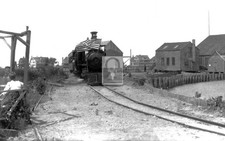 Nantucket Massachusetts MA Railroad Train - Reprint picture