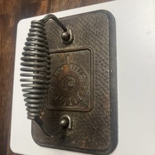 Lodge 1896 USA Cast Iron Bacon Press, 6.75” X 4.5” X 3.5” (C-6) picture