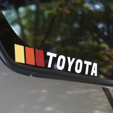 Retro TRD Stripes Vinyl Decal Sticker for Toyota picture