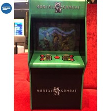 SF Mortal Kombat II Mini Arcade 33cm Retro Cabinet Display Licensed picture