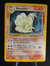 HP | Ninetales | base set unlimited 12/102 | Holo | Rare Holo picture