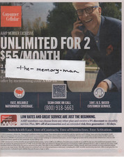 Ted Danson Consumer Cellular 2024 Picture Print Ad Clipping Page picture