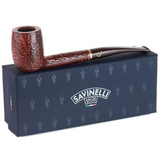 Savinelli Bing's Collection - Long Stright Billiard (Rustic Finish) picture
