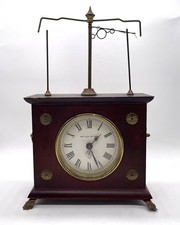 Vintage Jerome & Co. Horolovar Flying Pendulum Clock - Untested picture